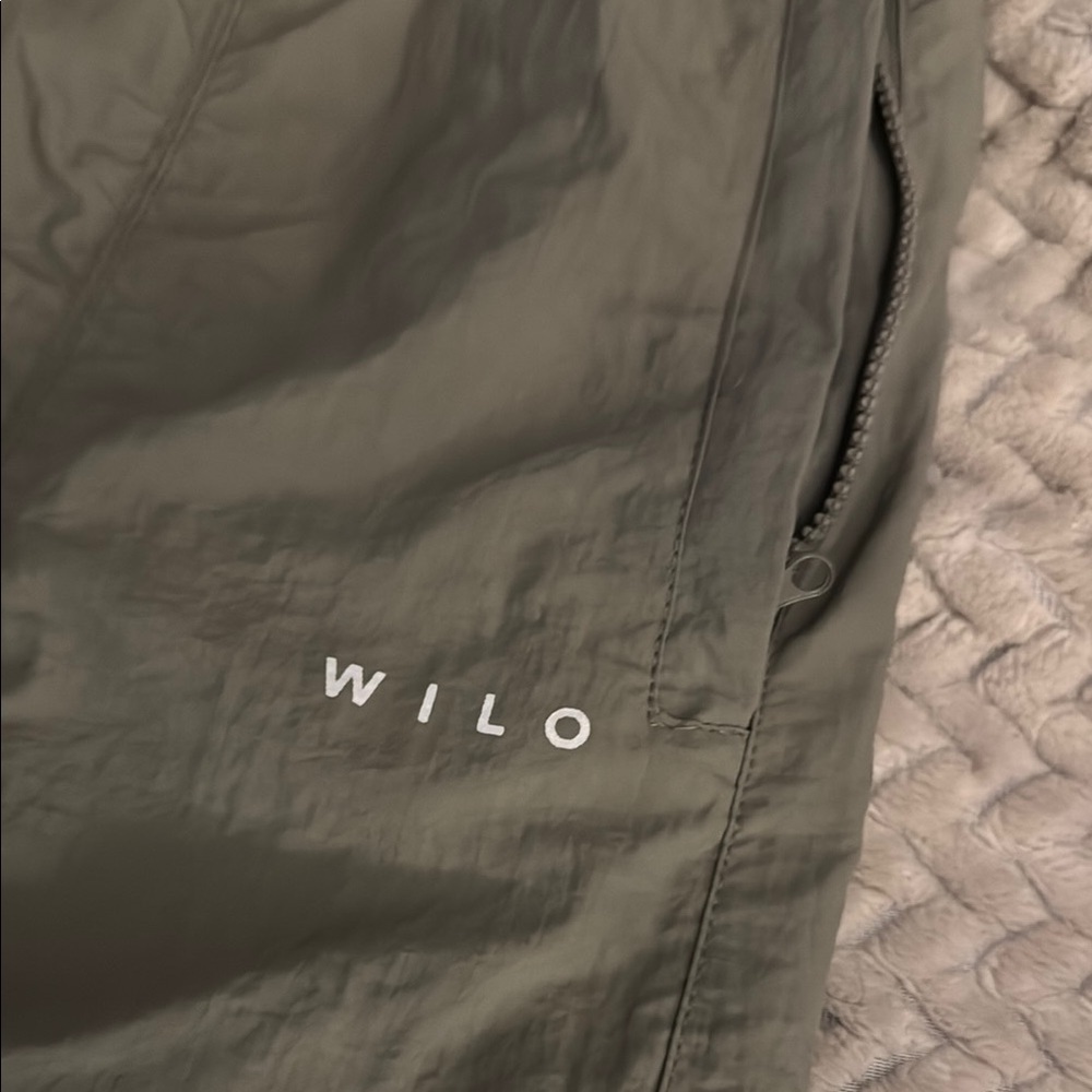 Wilo Olive Green parachute pants